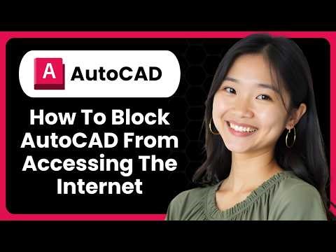 How To Block AutoCAD From Accessing The Internet (Windows Firewall Setup)