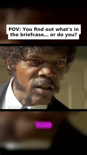 Pulp Fiction (1994) | What Was Really in the Briefcase? 💼✨ #shorts #movierecap