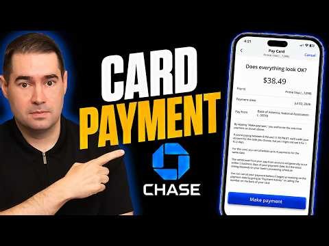How to Make a Credit Card Payment on Chase