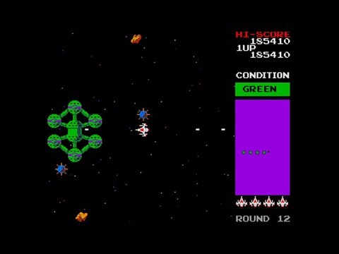 Bosconian - Star Destroyer [Arcade Longplay] (1981) Midway {New Version}
