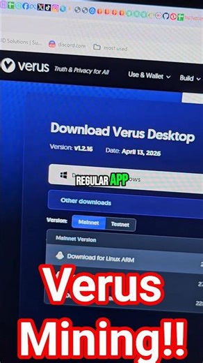 Verus Mining on a Raspberry Pi! #shorts #howto #crypto
