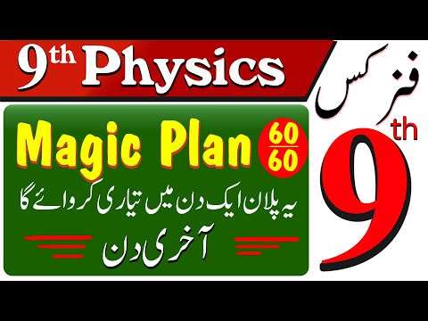 Class 9 Physics study plan | preparation in two days | Physics guess Board exam 2026