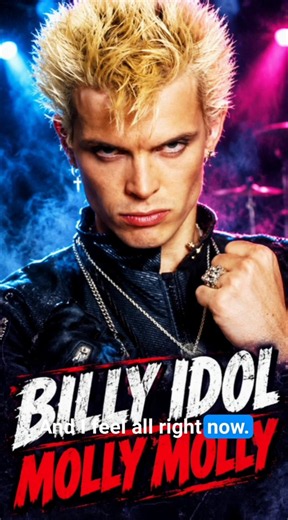 Billy Idol — Mony Mony 🤘🔥 | The Ultimate 80s Rock Party Anthem #Shorts #viral #lyricvideo #80s
