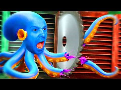 OCTOPUS vs DANGEROUS TRAPS | Darwin's Paradox