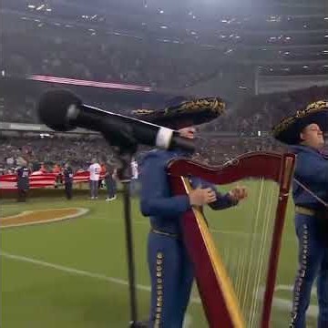 mariachi national anthem Monday night football