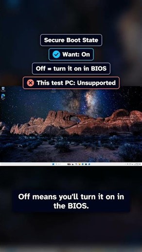 Modern Warfare 4 TPM + Secure Boot: how to check and turn them on #shorts