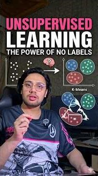 Unsupervised Learning in Machine Learning