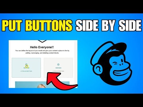 How To Put Buttons Side By Side In Mailchimp (Step By Step Guide)