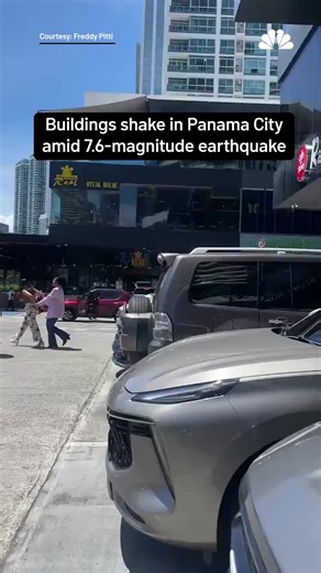 Buildings shook in Panama City after a powerful 7.6-magnitude earthquake struck the region. The U.S. Tsunami Center flagged tsunami warnings for Ecuador, Colombia, Nicaragua, Guatemala and Panama shortly after the quake. #nbcla