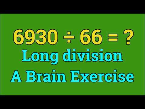 A Brilliant Solution to a Common Problem | 6930 ÷ 66 = ?