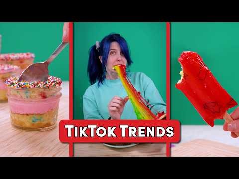Testing the Most Viral TikTok Food Trends Right Now!