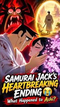 Samurai Jack HeartBreaking Ending 😭 | What Happened to Ashi? #samuraijack #aku