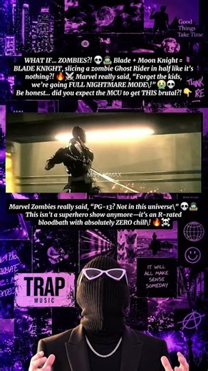 Blade Knight vs Zombie Ghost Marvel Zombies Trailer Breakdown Moon Knight + Blade Fusion #moviefacts