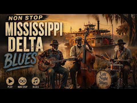 Mississippi Delta Blues Live Stream 🎶 Relaxing Acoustic Blues | Deep South Swamp Blues Music