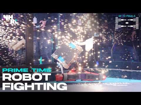 Prime Time Robot Fighting! Round 3 of NHRL Pro World Championships is LIVE