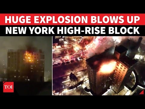Explosion Rocks Bronx New York High-Rise; Apartment Explodes, People Hang From Windows | WATCH