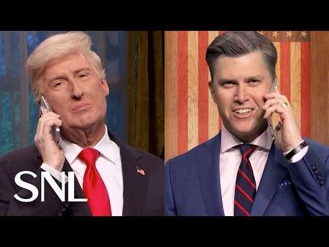 Trump Making Calls Cold Open - SNL