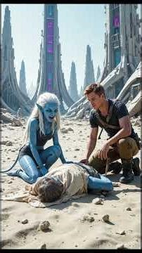 "Abandoned on an Alien World… Only a Stranger Could Save Her 😢👽"