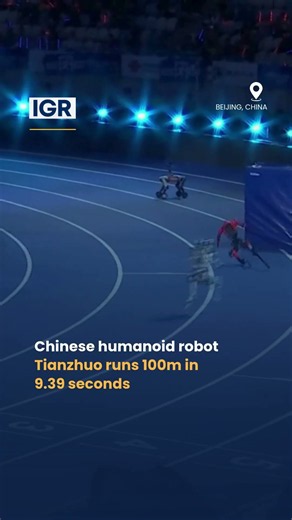 China’s Humanoid Robot Just Outran Usain Bolt | IGR | India Global Review