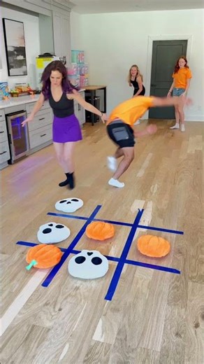 Tic Tac Toe Relay Race!