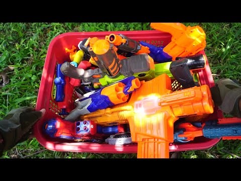 Try NERF Blaster Guns Shooting the Target! 🔥🎯 Epic Target Shooting Test!