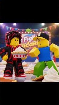 🥧 NOOB'S SECRET DANCE HACK #Roblox Animation #PieFight #RobloxNoob #GamingShorts #FunnyRoblox