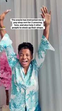 The oracle has instructed me to pay shop rent for 2 of my amazing fans, and also help 2 other people