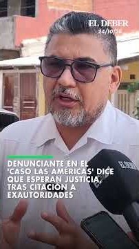 'Las Américas' case whistleblower says they expect justice following summons of former officials