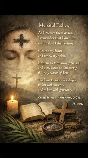 Ash Wednesday Prayer for a Clean Heart 🙏 | Lenten Reflection