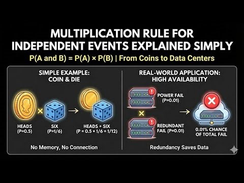 Multiplication Rule for Independent Events Explained Simply