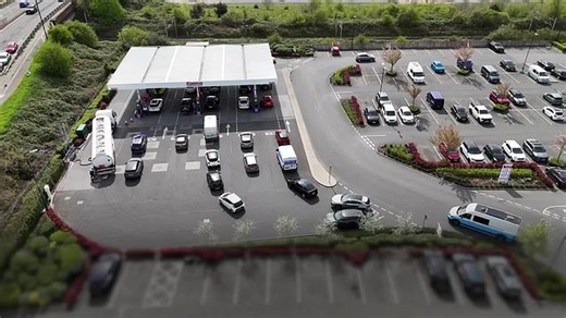 UK retail sales rebound as motorists stock up on fuel