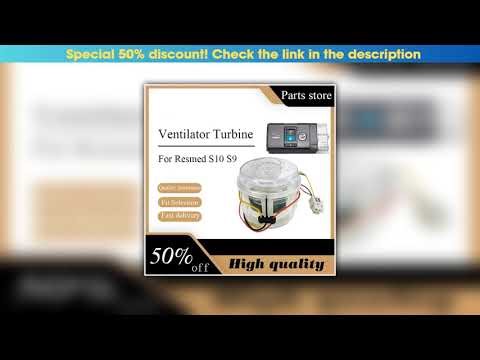 Unboxing Resmed Airsense 10 - Motor Pump Replacement - Compatible with Resmed S10 Resmed S9••••••••