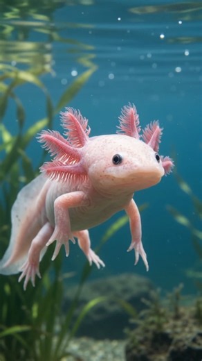 Axolotl: The Incredible Animal That Can Regrow Its Body Parts! 🦎