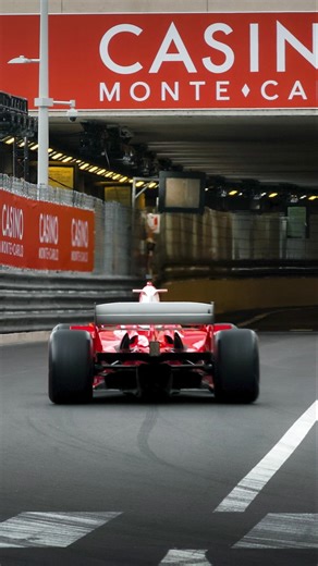 Ferrari F2004 F1 V10 Pure Sound inside the iconic Monaco Tunnel 🏎️💨🔊 #F2004 #Formula1