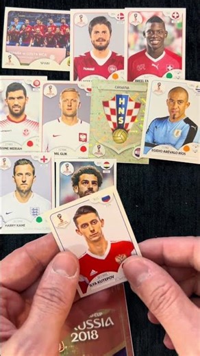 World Cup 2018 #stickers #panini #worldcup #packopenning #unboxing e22