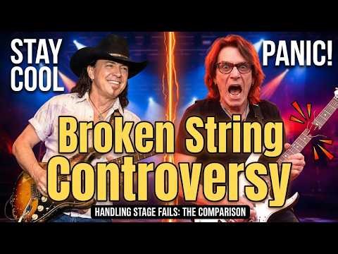 Famous Musicians React to Broken Strings Live!