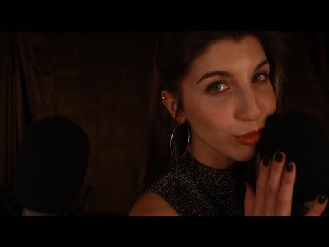 Super Gentle, Super Sensitive Cheek to Cheek Kisses ASMR ~ Happy New Years!