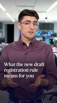 What the new draft registration rule means for you