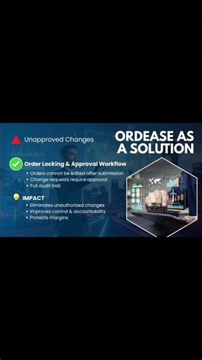 Struggling with unauthorized order changes?