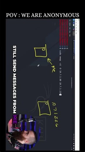 Learn to stay stealthy !!!#hack #hacker #hacking #cybersecurity #scan CC : NetworkChuck