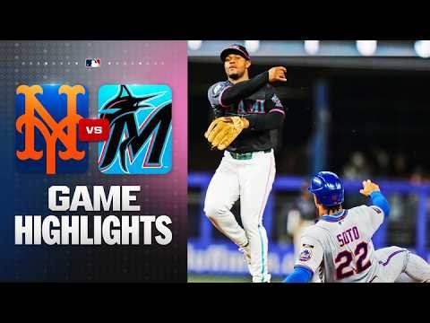 Mets vs. Marlins Game Highlights (5/22/26) | MLB Highlights