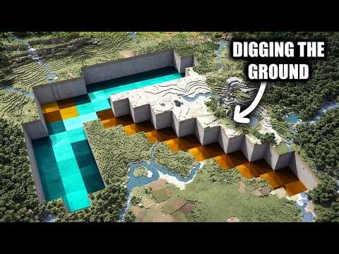 Digging the deepest hole in Minecraft..