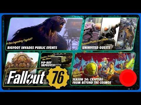 🔴 Updating Some Builds. Fallout 76.