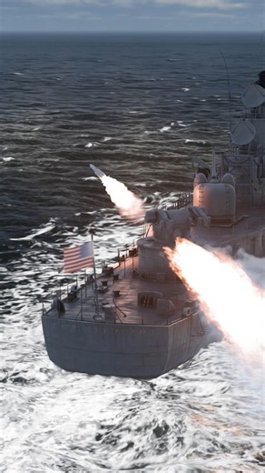 USS Charles F Adams Unleashed a Critical Missile Strike!