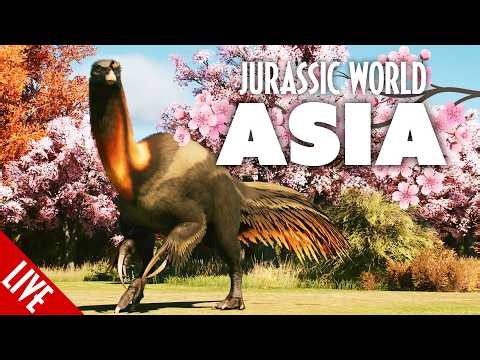 🔲 Nanshiungosaurus Habitat Build In Jurassic World Evolution 3