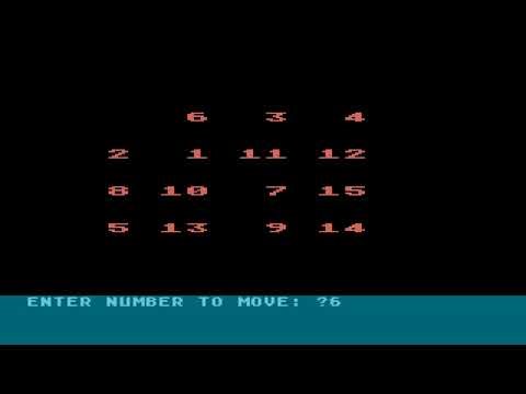 ATARI 8BIT XL XE Number Shuffle Frank Roberts, Micro TYPE IN MAGAZINE 1982 400 800 600 1200 1400 145