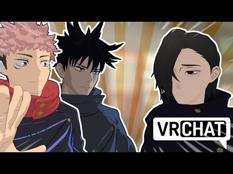 Junpei joins Jujutsu High! (jujutsu kaisen vrchat) 