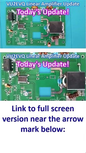 VU2EVQ Linear Amplifier: Today's Update!