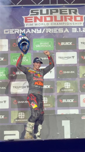 On the podium at round two of SuperEnduro 2026! 🔥