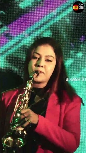 Saxophone Music ~ Bhole O Bhole || Cover by Saxophone Queen Lipika || Bikash Studio